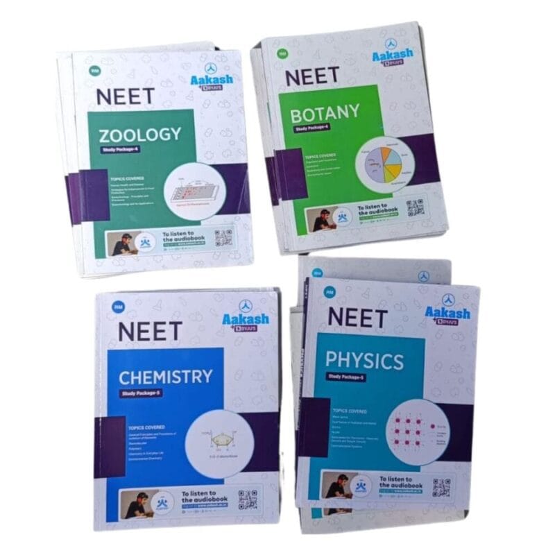 Aakash NEET Study Material 2024 UG-NEET English books