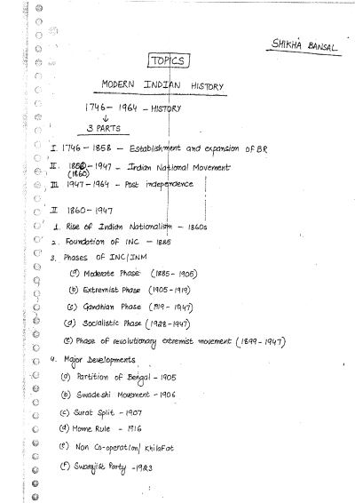 S Baliyan History Handwritten Notes 2025 | English | Best for History Optional - Image 3