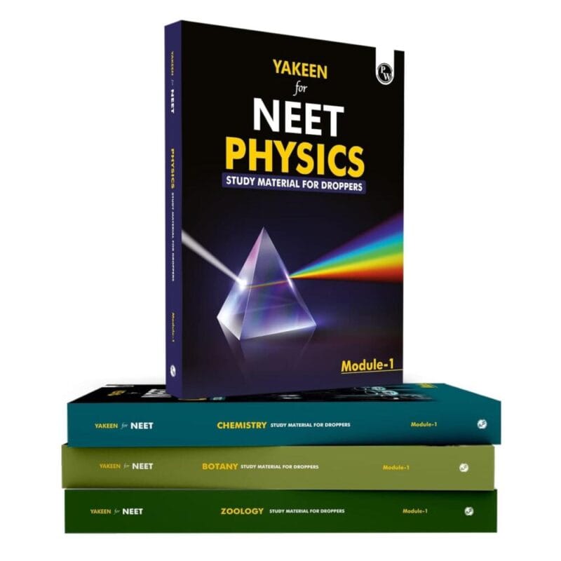 PW YAKEEN NEET Exam study material books
