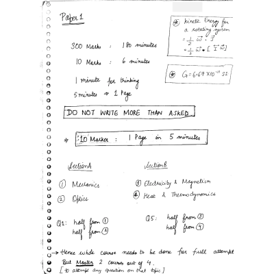 DIAS Physics Notes S3