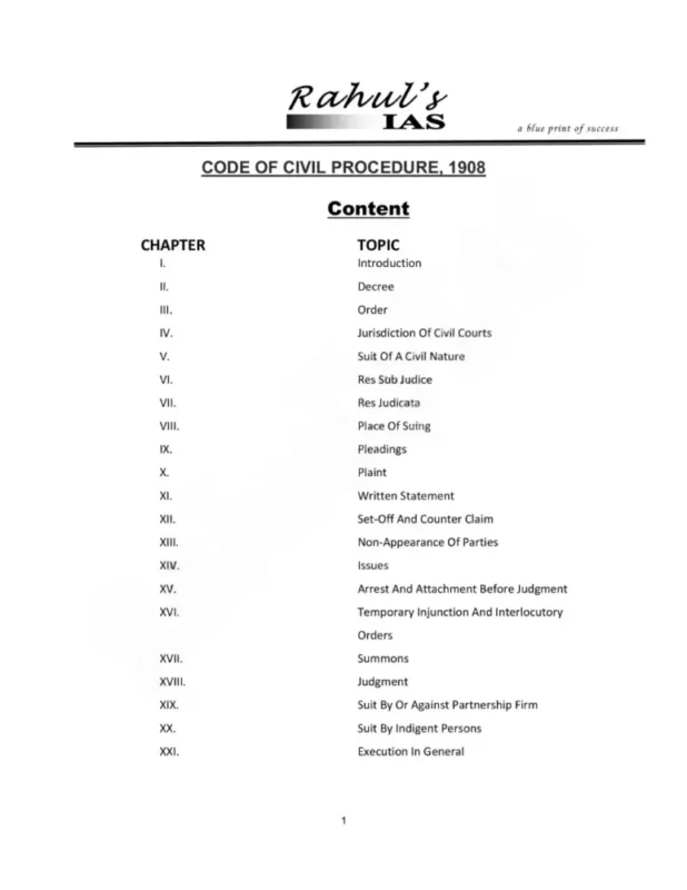 Rahul IAS Judiciary Notes sample page 3