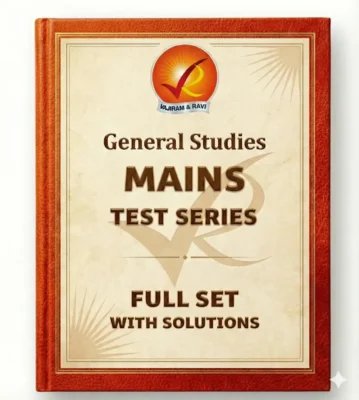 Vajiram and Ravi Test Series for 2026 Mains | Complete UPSC GS Mains Test Series for General Studies
