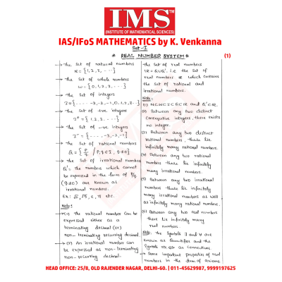 IMS-Maths-Notes-S1
