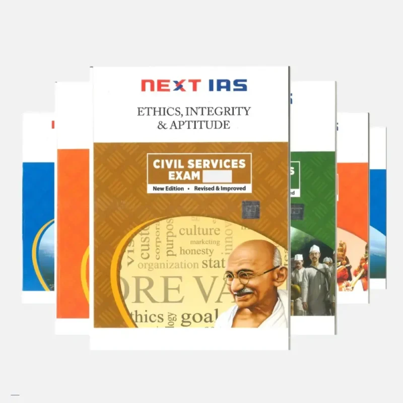 Next IAS Study Material 2025-2026 Printed Booklets Set of 18 for UPSC CSE — UPSC study material