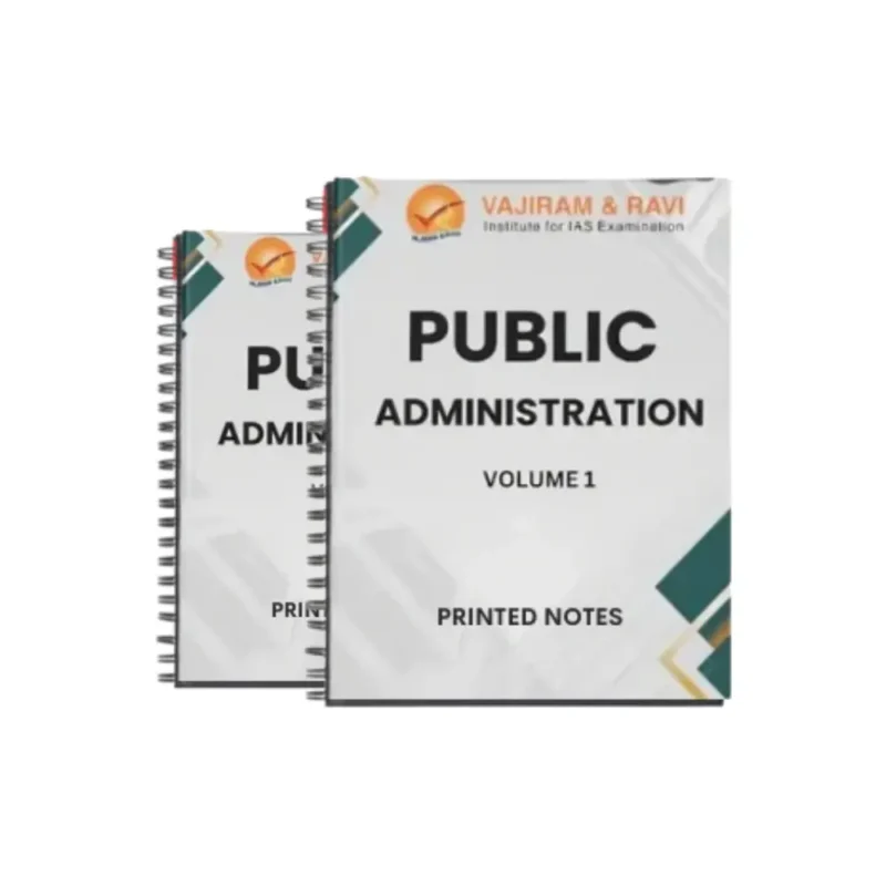 Public Administration Optional β Vajiram and Ravi, 2025-26