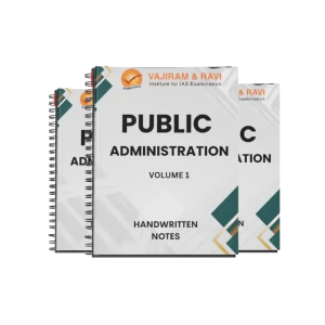 Vajiram Public Administration Handwritten Notes