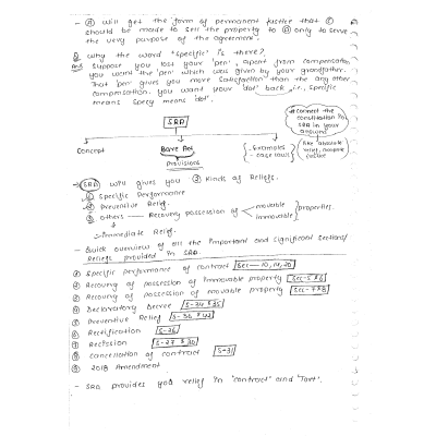 Rahul IAS Law Handwritten Notes S1