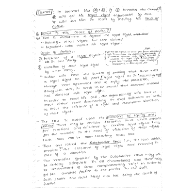 Rahul IAS Law Handwritten Notes S2