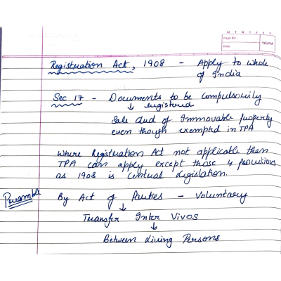 Rahul IAS Law Handwritten Notes S5