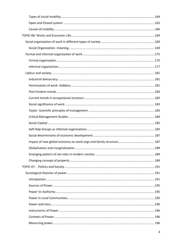 Tusharanshu Sociology Notes sample page 4