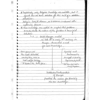 Upendra Sir Sociology Handwritten Notes Sample 1