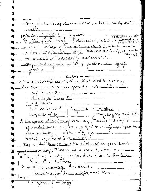 Upendra Sociology Notes sample page 2