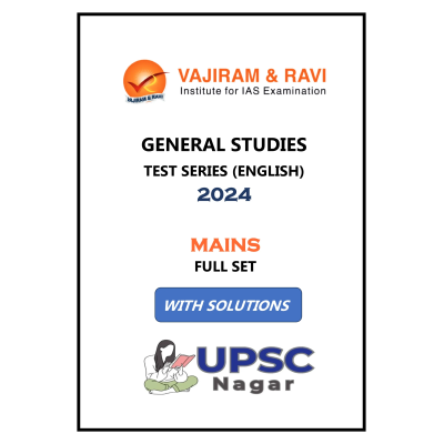 Vajiram and Ravi Test Series 2024 | MAINS