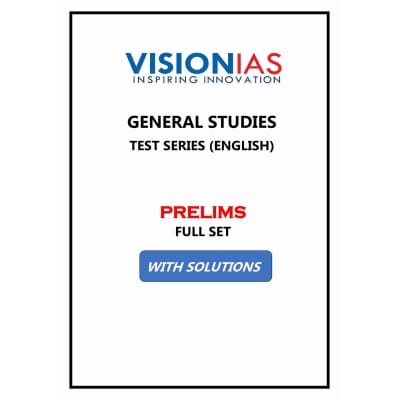 Vision IAS Test Series 2025 | Prelims | English Medium