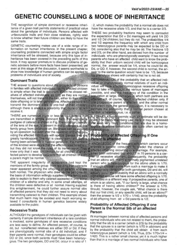 NK Vaid Anthropology Notes sample page 1