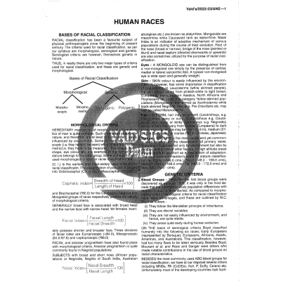 Vaid Anthropology Notes S2