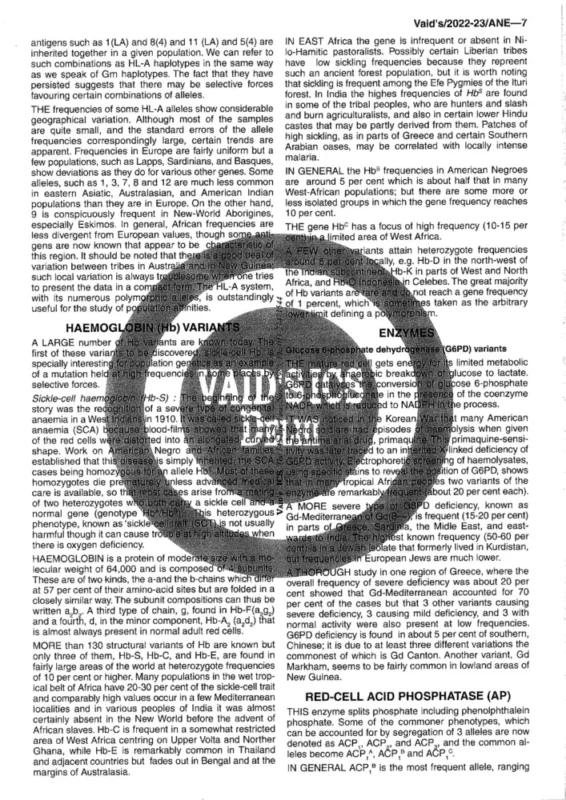 NK Vaid Anthropology Notes sample page 4