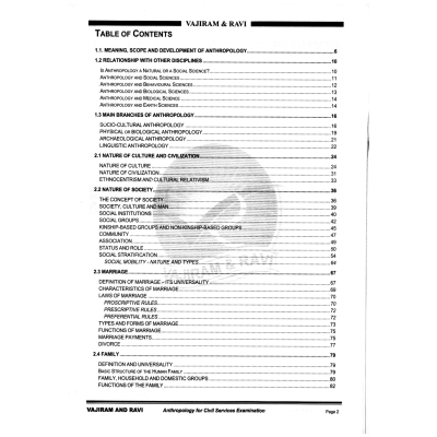 Vajiram Anthropology Notes S3