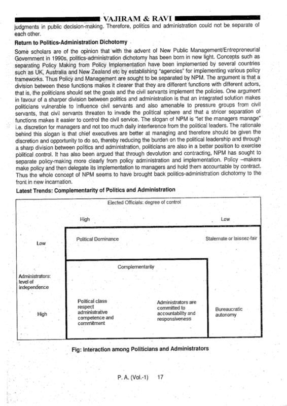 Public Administration Optional sample page 3