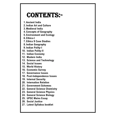 Vajiram GS Notes 2026 English edition