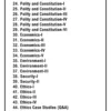 Vision IAS Notes - GS 2025-26 Booklets Set of 46 in English