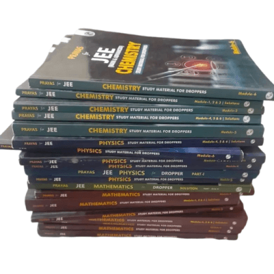 PW Prayas [2024 Edition] for JEE Main & Advanced Droppers Physics, Chemistry and Mathematics Modules with Solutions Combo Set of 24 Books