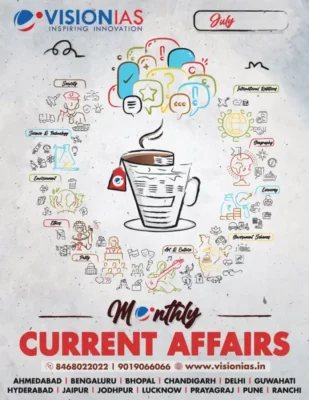 Vision IAS Current Affairs Magazine July 2025 | English Medium