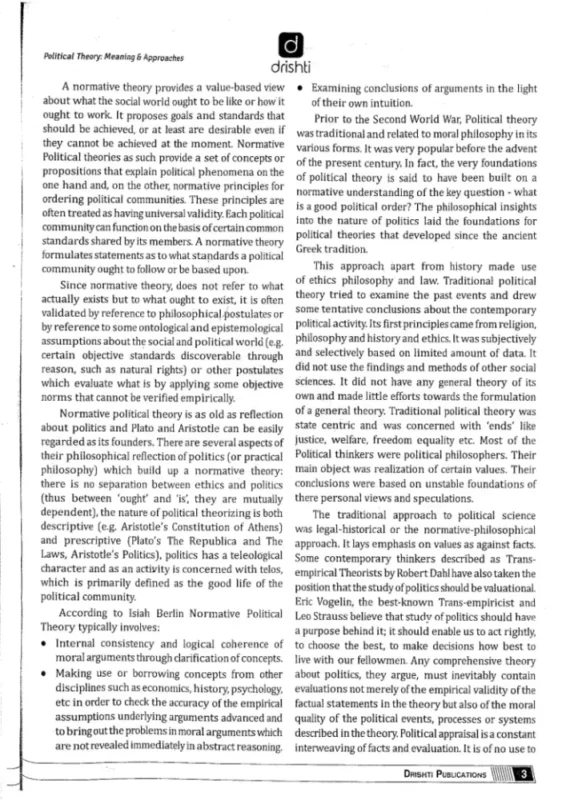 Drishti PSIR Notes sample page 2