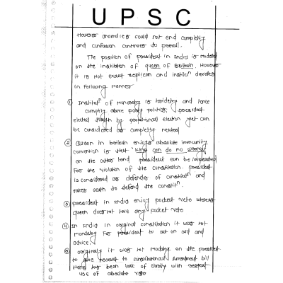 Piyush Mishra PSIR Handwritten Notes S3