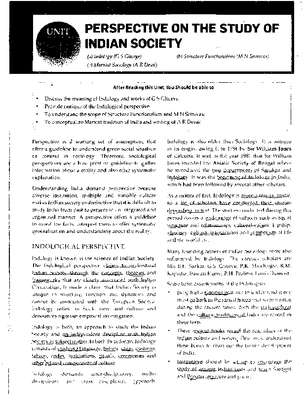Raj Rai Sociology Notes sample page 1