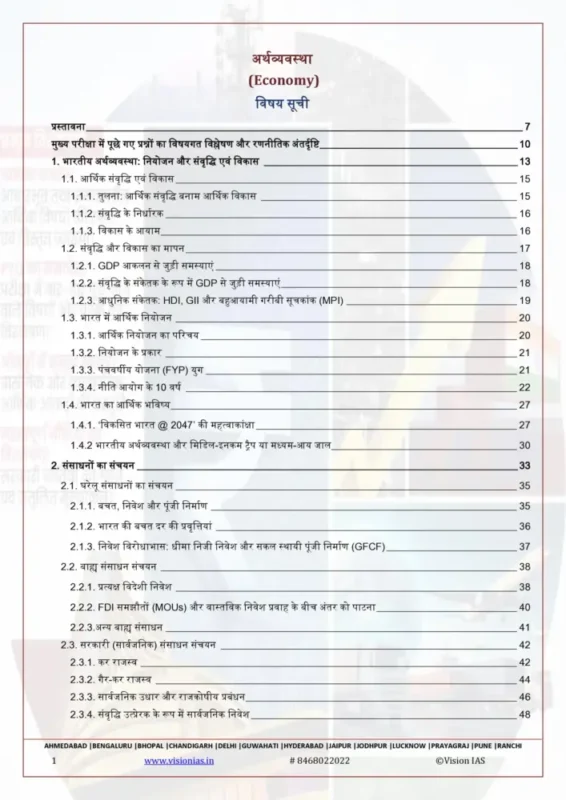 VisionIAS Value Added Material Hindi S1