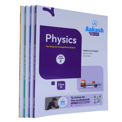 Aakash Byjus NEET Study Package Class 11 complete set