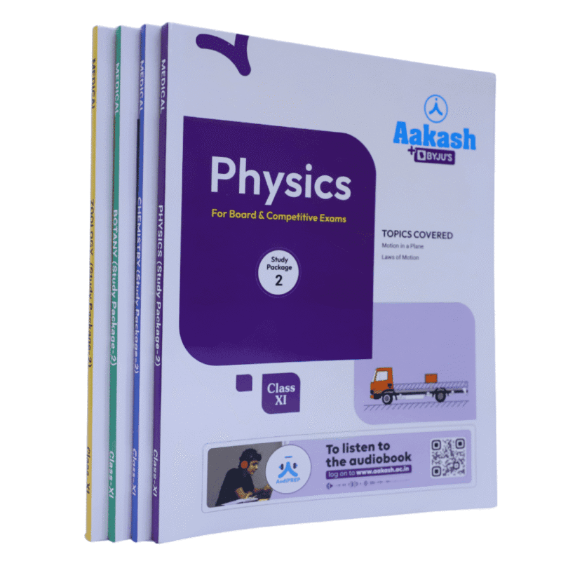 Aakash Byjus NEET Study Package Class 11 complete set