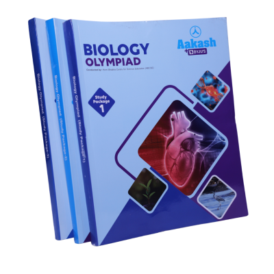 Aakash BYJU'S Biology Olympiad Study Package Set of 3