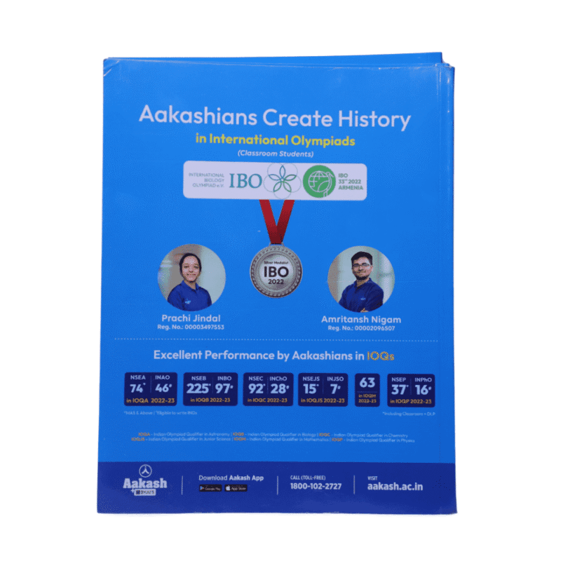 Aakash BYJU'S Biology Olympiad Study Package Set of 3