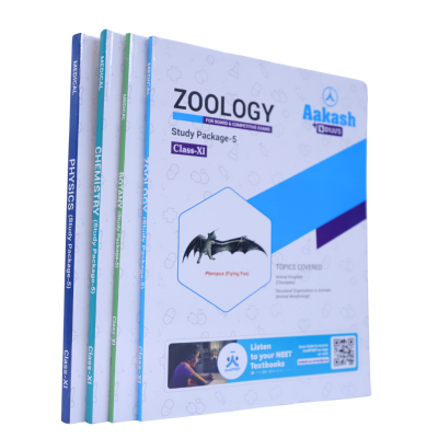Aakash Byjus NEET Study Package Class 11 complete set