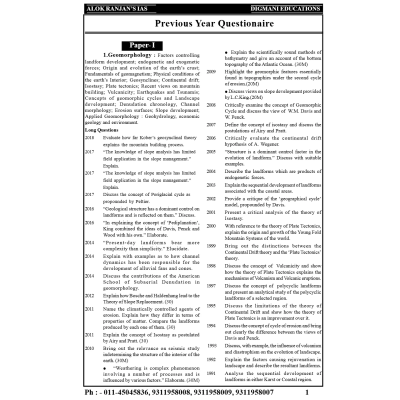 Alok Ranjan Geography Notes S2