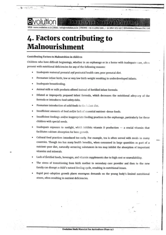 Agriculture Optional Notes sample page 3
