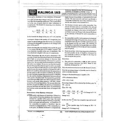 Kalinga IAS Economics Notes S2