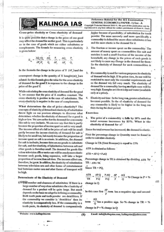 Economics Notes for UPSC sample page 4