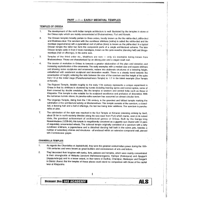 Hemant Jha IAS History Printed English Notes Sample 1