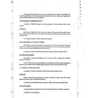 Muniratnam Anthropology Notes S4