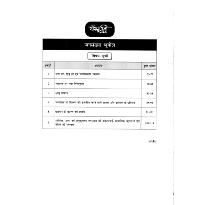 Sanskriti IAS Grography Notes S6