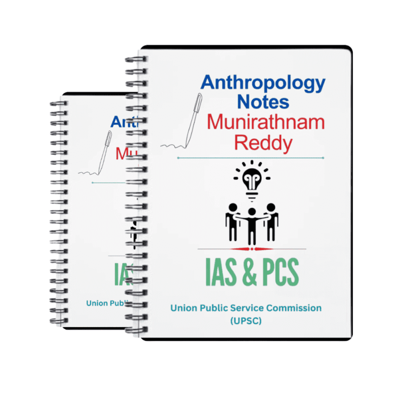 Upsc Anthropology Notes β Muniratnam, 2024-25