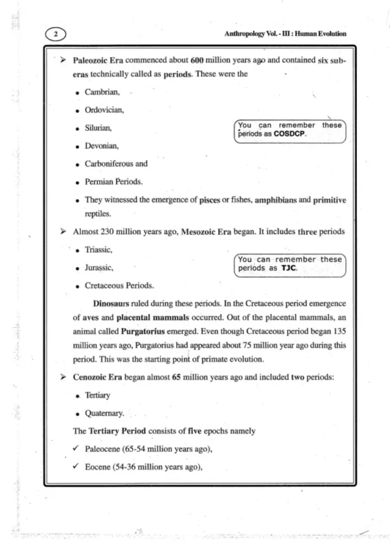 Anthropology Optional Notes for UPSC sample page 1
