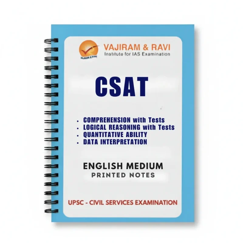 Csat Book — Vajiram & Ravi, 2025-26