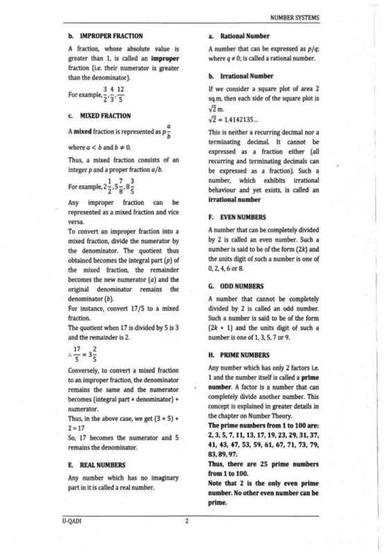 CSAT Book sample page 1
