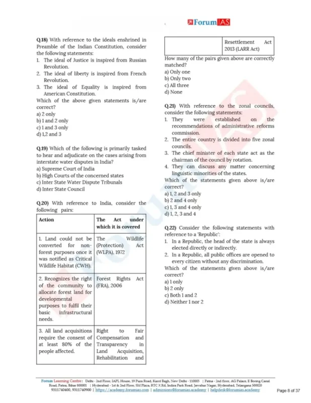 Forum IAS Test Series sample page 4