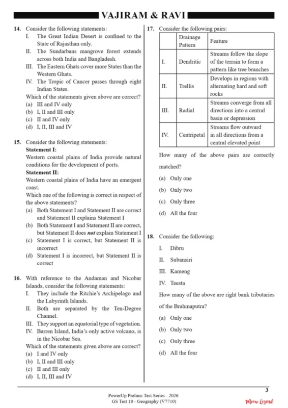 Vajiram Test Series sample page 3