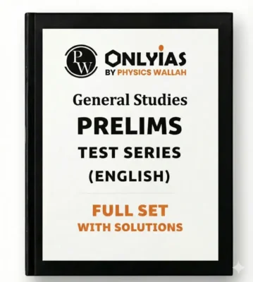 PW Only IAS Prelims Test Series 2026 | Prelims Tests Set for UPSC in English